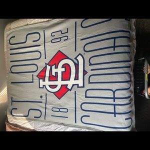 St Louis Cardinal Fleece Throw